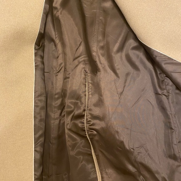 🌹SOLD🌹 MANGO Wool Tan Beige Coat NWOT - Picture 5 of 13